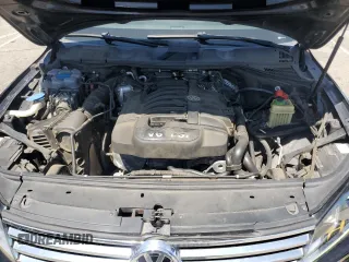 2016 Volkswagen Touareg Sport with VIN WVGEF9BP0GD007399, listed as a Copart auction lot 53990675 with 110,439 mi miles and Salvage Title. Bid and sale history available at DreamBid. Image 11.