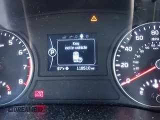 2016 Kia Optima EX with VIN 5XXGU4L32GG032974, listed as a IAAI auction lot 41881338 with 118,590 mi miles. Bid and sale history available at carsss.com. Image 7.