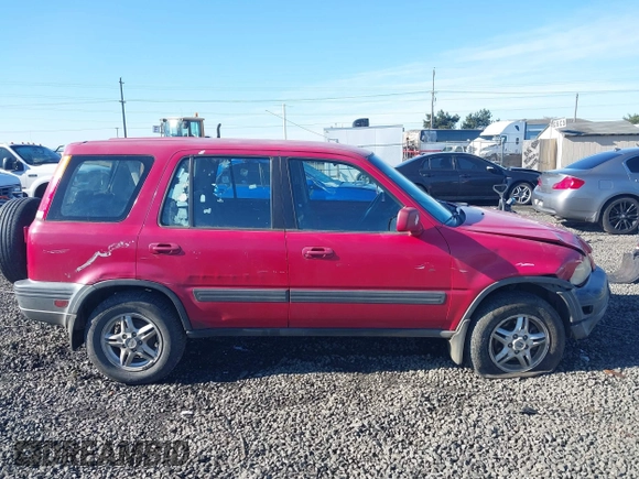 2000 Honda CR-V EX with VIN JHLRD1863YC051709, listed as a IAAI auction lot 41678500 with 197,313 mi miles. Bid and sale history available at carsss.com. Image 13.