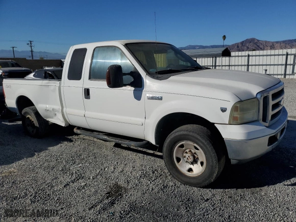 2006 Ford Super Duty F-250 XL with VIN 1FTSX21Y96ED24838, listed as a Copart auction lot 80065864 with 100,585 mi miles and Clean Title. Bid and sale history available at carsss.com. Image 4.