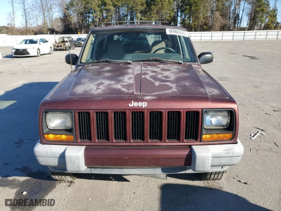 2000 Jeep Cherokee Police with VIN 1J4FF48S7YL196285, listed as a Copart auction lot 88966205 with 248,256 mi miles and Clean Title. Bid and sale history available at carsss.com. Image 5.