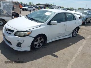 2011 Toyota Corolla L with VIN 2T1BU4EE0BC631879, listed as a IAAI auction lot 42032074 with 1 mi miles. Bid and sale history available at carsss.com. Image 2.
