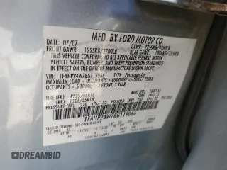 2008 Ford Taurus SEL z VIN 1FAHP24W78G119066, wystawiony jako Copart lot #57571895 z przebiegiem 231 039 mil mil oraz Tytuł czysty. Historia ofert i sprzedaży dostępna na DreamBid. Obrazek 12.