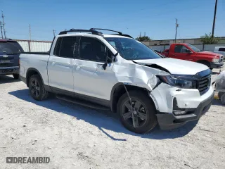 2023 Honda Ridgeline Black Edition with VIN 5FPYK3F85PB018461, listed as a Copart auction lot 71101564 with 0 mi miles and Salvage Title. Bid and sale history available at carsss.com. Image 4.