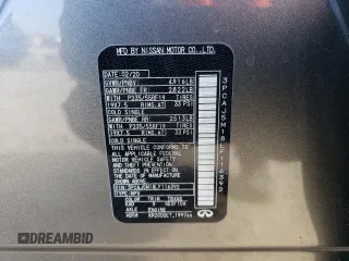 2020 Infiniti QX50 LUXE with VIN 3PCAJ5M18LF116392, listed as a Copart auction lot 49584313 with 42,781 mi miles. Bid and sale history available at carsss.com. Image 13.