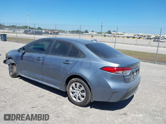 2025 Toyota Corolla LE z VIN 5YFB4MDEXSP240479, wystawiony jako IAAI lot #41769331 z przebiegiem 1075 mil mil oraz . Historia ofert i sprzedaży dostępna na DreamBid. Obrazek 3.