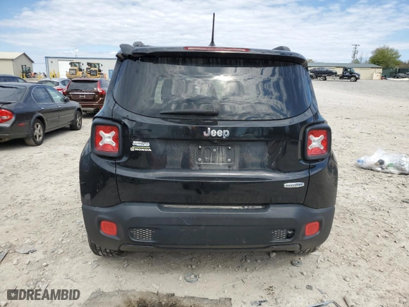 2017 Jeep Renegade Latitude with VIN ZACCJABB9HPF72642, listed as a Copart auction lot 50519185 with 114,514 mi miles and Salvage Title. Bid and sale history available at carsss.com. Image 6.