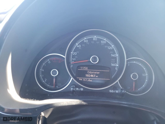 2019 Volkswagen Beetle S with VIN 3VWFD7AT0KM713963, listed as a Copart auction lot 80327814 with 102,467 mi miles and Salvage Title. Bid and sale history available at carsss.com. Image 9.