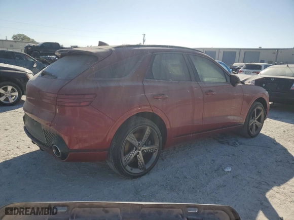 2023 Genesis GV70 3.5T Sport with VIN KMUMCDTC6PU130354, listed as a Copart auction lot 77456754 with 15,438 mi miles and Salvage Title. Bid and sale history available at carsss.com. Image 3.