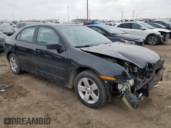 2007 Ford Fusion SE with VIN 3FAHP01147R263159, listed as a Copart auction lot 44643395 with 153,901 mi miles and Salvage Title. Bid and sale history available at carsss.com. Image 4.