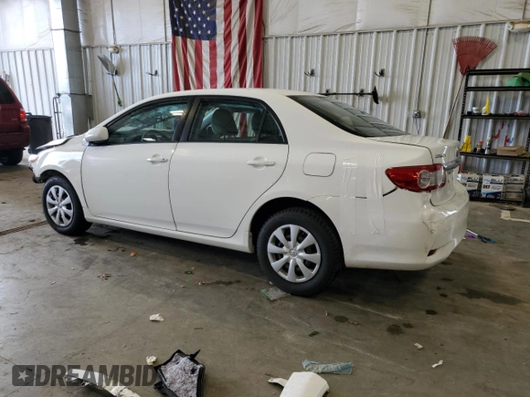 2011 Toyota Corolla L with VIN 2T1BU4EE9BC613848, listed as a Copart auction lot 52983465 with 189,584 mi miles and Non Repairable. Bid and sale history available at carsss.com. Image 2.