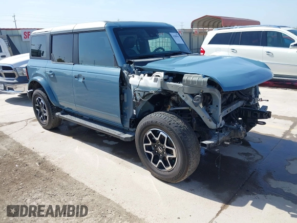 2023 Ford Bronco с VIN 1FMEE5DP0PLC07598, выставлен на аукционе IAAI как лот 41800965 с пробегом 14 392 миль миль и . История ставок и продаж доступна на DreamBid. Изображение 1.