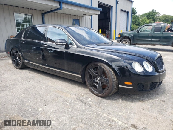 2011 Bentley Flying Spur with VIN SCBBR9ZAXBC069068, listed as a Copart auction lot 64547504 with 53,982 mi miles and Clean title. Bid and sale history available at DreamBid. Image 4.