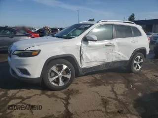 2020 Jeep Cherokee Limited z VIN 1C4PJMDX6LD637210, wystawiony jako Copart lot #50835945 z przebiegiem 65 732 mil mil oraz Czysty tytuł • Clean title. Historia ofert i sprzedaży dostępna na DreamBid. Obrazek 1.