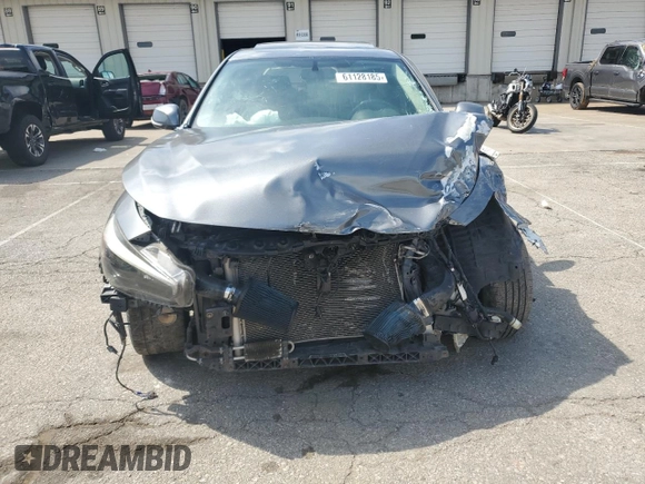 2014 Infiniti Q50 with VIN JN1BV7AP0EM690933, listed as a Copart auction lot 61128185 with 151,552 mi miles and Salvage title. Bid and sale history available at DreamBid. Image 5.