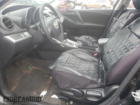 2010 Mazda 3 i Sport with VIN JM1BL1SGXA1319241, listed as a Copart auction lot 48475855 with 144,059 mi miles and Salvage Title. Bid and sale history available at carsss.com. Image 7.
