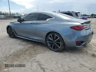 2017 Infiniti Q60 Premium with VIN JN1EV7EK4HM363368, listed as a Copart auction lot 63076615 with 77,198 mi miles and Salvage title. Bid and sale history available at DreamBid. Image 2.