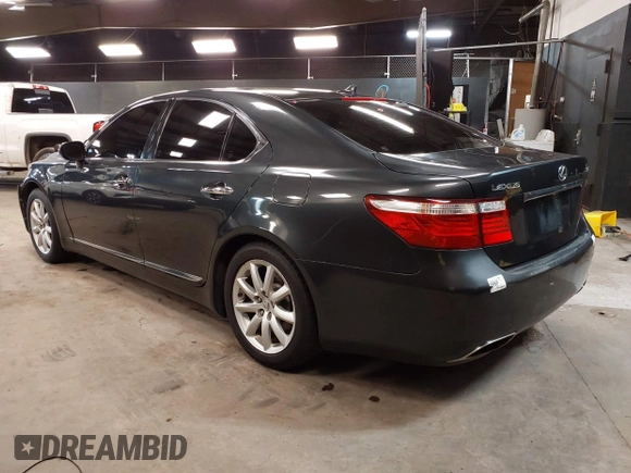 2008 Lexus LS 460 с VIN JTHBL46F985079801, выставлен на аукционе IAAI как лот 42489077 с пробегом 170 961 миль миль и . История ставок и продаж доступна на DreamBid. Изображение 3.