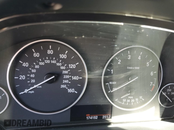 2012 BMW 3 Series 328i with VIN WBA3A5C55CF349989, listed as a Copart auction lot 45947105 with 174,152 mi miles and Salvage Title. Bid and sale history available at carsss.com. Image 9.