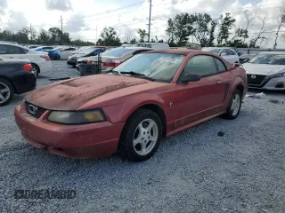 2003 Ford Mustang Standard with VIN 1FAFP40453F344222, listed as a Copart auction lot 54956335 with 155,483 mi miles and Clean Title. Bid and sale history available at carsss.com. Image 1.