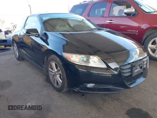 2012 Honda CR-Z EX with VIN JHMZF1D69CS002038, listed as a IAAI auction lot 41686164 with 92,454 mi miles. Bid and sale history available at carsss.com. Image 1.