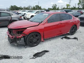2016 Honda Accord Sport с VIN 1HGCR2F55GA151021, выставлен на аукционе Copart как лот 57860205 с пробегом 142 479 миль миль и На запчасти • Non repairable. История ставок и продаж доступна на DreamBid. Изображение 1.