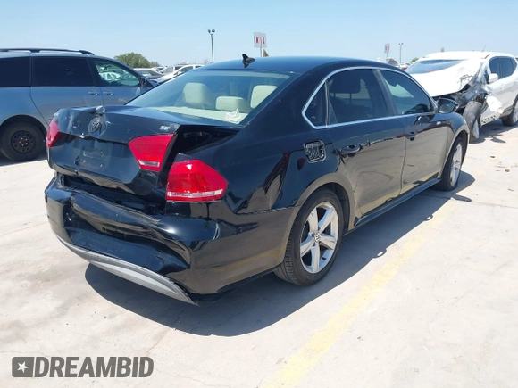 2012 Volkswagen Passat SE с VIN 1VWBH7A32CC094465, выставлен на аукционе IAAI как лот 41998550 с пробегом 139 833 миль миль и . История ставок и продаж доступна на DreamBid. Изображение 4.