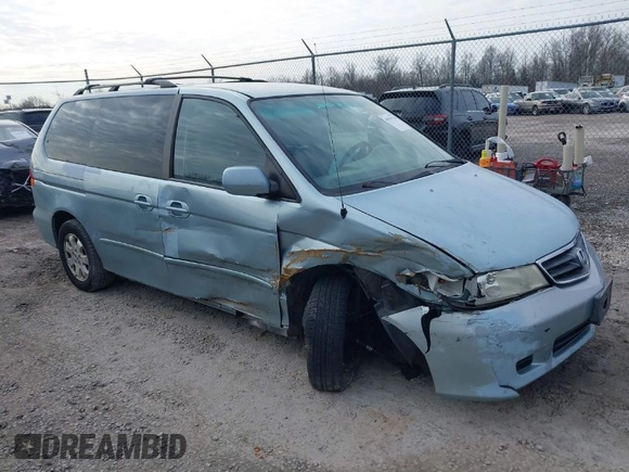 2004 Honda Odyssey EX-RES z VIN 5FNRL18864B093614, wystawiony jako IAAI lot #41674733 z przebiegiem 237 552 mil mil oraz . Historia ofert i sprzedaży dostępna na DreamBid. Obrazek 1.