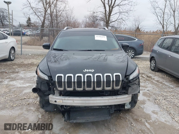 2016 Jeep Cherokee Limited with VIN 1C4PJMDS4GW144205, listed as a IAAI auction lot 41500452 with 129,480 mi miles and . Bid and sale history available at DreamBid. Image 12.