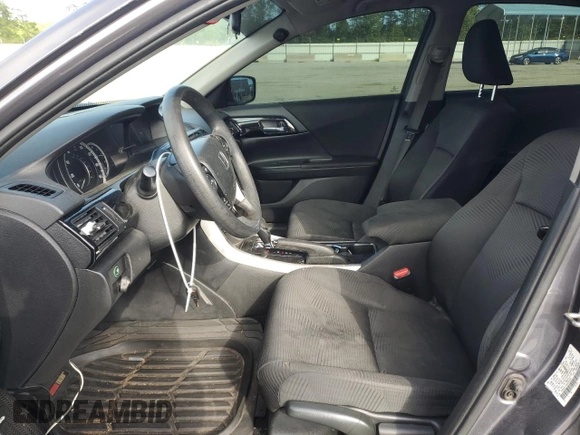 2016 Honda Accord Sedan LX with VIN 1HGCR2F33GA006039, listed as a Copart auction lot 52816994 with 177,019 mi miles and Salvage Title. Bid and sale history available at carsss.com. Image 7.