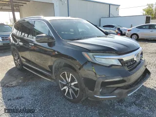 2019 Honda Pilot Touring 8-Passenger with VIN 5FNYF5H97KB007291, listed as a Copart auction lot 47608765 with 70,758 mi miles and Salvage Title. Bid and sale history available at carsss.com. Image 4.