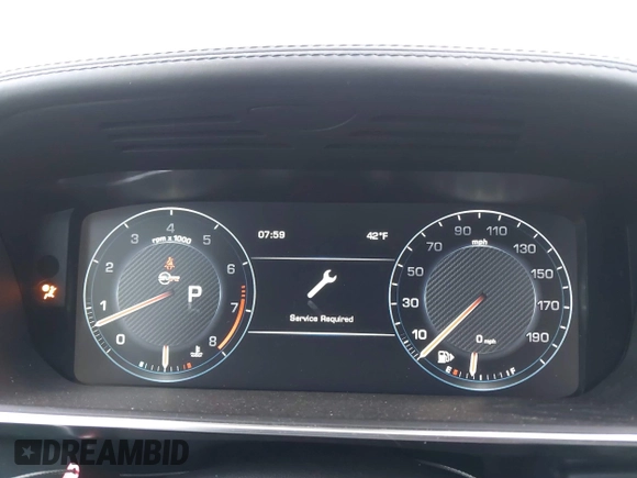 2016 Land Rover Range Rover Sport SVR with VIN SALWZ2EF2GA543128, listed as a IAAI auction lot 41157697 with 30,459 mi miles and . Bid and sale history available at DreamBid. Image 7.