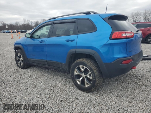 2017 Jeep Cherokee Trailhawk L Plus with VIN 1C4PJMBB7HW665424, listed as a Copart auction lot 49121155 with 68,782 mi miles and Salvage Title. Bid and sale history available at carsss.com. Image 2.