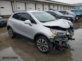 2017 Buick Encore Premium with VIN KL4CJDSB1HB053705, listed as a Copart auction lot 84316194 with 34,657 mi miles and Salvage Title. Bid and sale history available at carsss.com. Image 4.