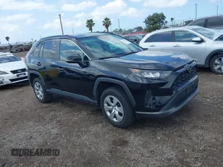 2019 Toyota RAV4 LE with VIN 2T3G1RFV7KC036285, listed as a IAAI auction lot 41934102 with 60,421 mi miles. Bid and sale history available at carsss.com. Image 1.