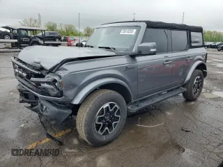 2022 Ford Bronco z VIN 1FMDE5DH3NLA98846, wystawiony jako Copart lot #55818355 z przebiegiem 32 120 mil mil oraz Szkoda całkowita • Salvage title. Historia ofert i sprzedaży dostępna na DreamBid. Obrazek 1.