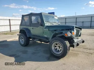 2001 Jeep Wrangler SE with VIN 1J4FA29P71P329199, listed as a Copart auction lot 48144035 with 114,904 mi miles and Salvage Title. Bid and sale history available at carsss.com. Image 11.