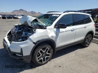 2022 Honda Passport Elite z VIN 5FNYF8H04NB018384, wystawiony jako Copart lot #60170305 z przebiegiem 18 714 mil mil oraz Szkoda całkowita • Salvage title. Historia ofert i sprzedaży dostępna na DreamBid. Obrazek 1.