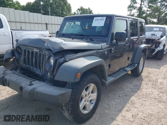 2016 Jeep Wrangler Unlimited Sport с VIN 1C4HJWDG7GL219976, выставлен на аукционе IAAI как лот 42417054 с пробегом 141 167 миль миль и . История ставок и продаж доступна на DreamBid. Изображение 18.
