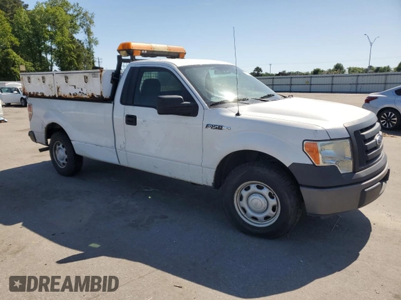 2012 Ford F-150 XL with VIN 1FTMF1CM1CKD05195, listed as a Copart auction lot 54795915 with Not provided miles and Clean title. Bid and sale history available at DreamBid. Image 4.