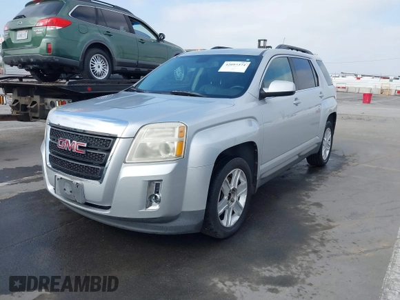 2011 GMC Terrain SLT-1 with VIN 2CTALUECXB6210979, listed as a IAAI auction lot 42097374 with 195,339 mi miles and . Bid and sale history available at carsss.com. Image 2.