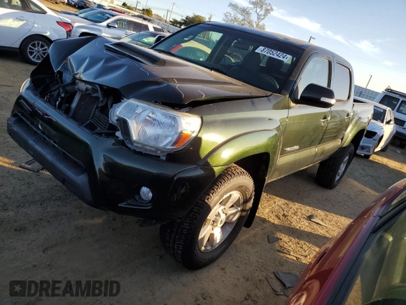 2014 Toyota Tacoma PreRunner with VIN 3TMJU4GN9EM159251, listed as a Copart auction lot 87052424 with 174,241 mi miles and Salvage Title. Bid and sale history available at carsss.com. Image 1.