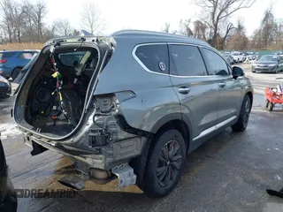 2019 Hyundai Santa Fe Limited with VIN 5NMS5CAD2KH059843, listed as a IAAI auction lot 41271006 with 187,468 mi miles. Bid and sale history available at carsss.com. Image 4.