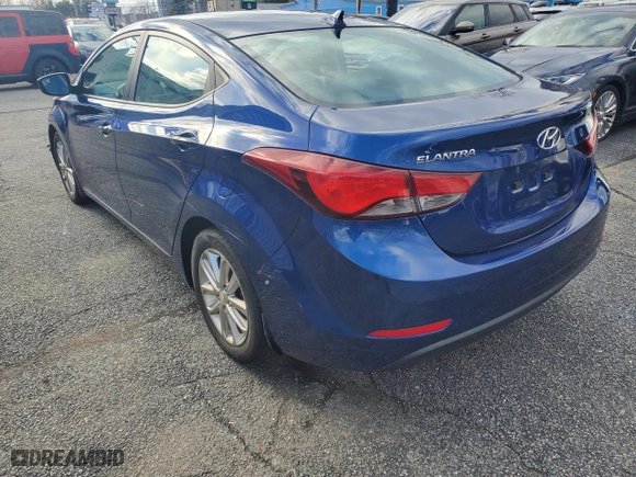 2015 Hyundai Elantra SE with VIN 5NPDH4AE1FH584271, listed as a Copart auction lot 53018845 with 108,510 mi miles and Clean Title. Bid and sale history available at carsss.com. Image 3.