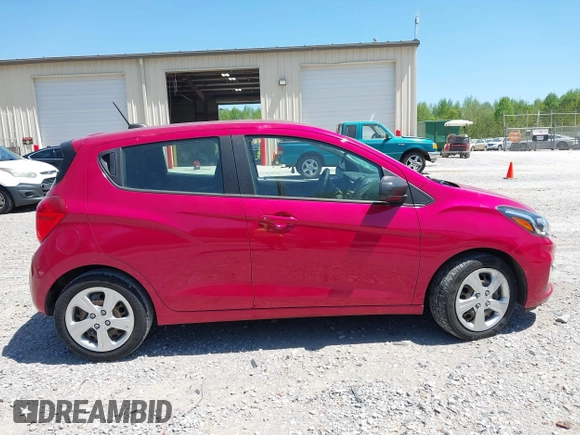 2020 Chevrolet Spark LS with VIN KL8CB6SAXLC418092, listed as a IAAI auction lot 42054747 with 42,295 mi miles and . Bid and sale history available at DreamBid. Image 13.