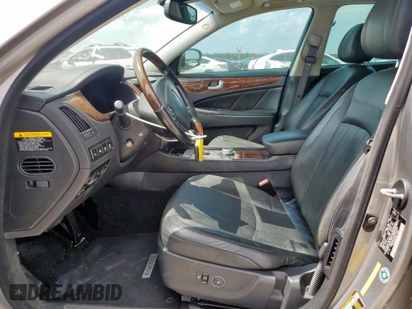 2012 Hyundai Equus Signature с VIN KMHGH4JH3CU051634, выставлен на аукционе Copart как лот 64385195 с пробегом 133 692 миль миль и Чистый • Clean title. История ставок и продаж доступна на DreamBid. Изображение 7.