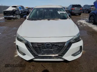 2021 Nissan Sentra SR with VIN 3N1AB8DV0MY288944, listed as a Copart auction lot 49735655 with 52,465 mi miles and Salvage Title. Bid and sale history available at carsss.com. Image 5.