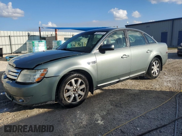 2008 Ford Taurus SEL with VIN 1FAHP24W48G146290, listed as a Copart auction lot 80144814 with 246,715 mi miles and Salvage Title. Bid and sale history available at carsss.com. Image 1.