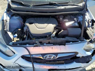 2013 Hyundai Accent GLS with VIN KMHCT4AE2DU348477, listed as a Copart auction lot 46368515 with 127,663 mi miles and Salvage Title. Bid and sale history available at carsss.com. Image 12.