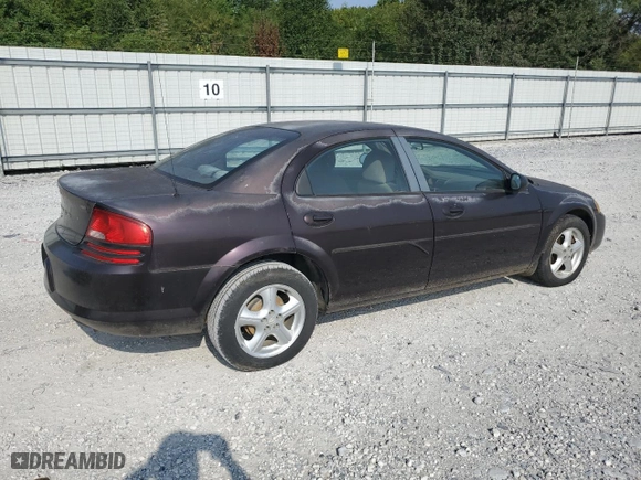 2004 Dodge Stratus SXT with VIN 1B3EL46X44N215805, listed as a Copart auction lot 68839434 with 76,751 mi miles and Clean Title. Bid and sale history available at carsss.com. Image 3.